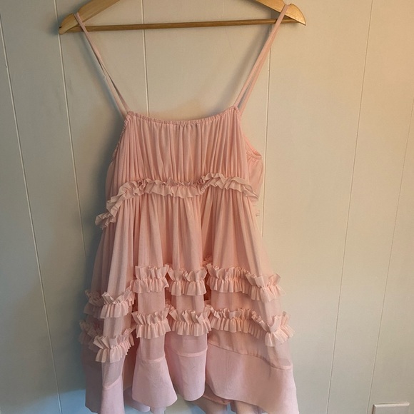 Zara Pink Mini Dress - Picture 3 of 3